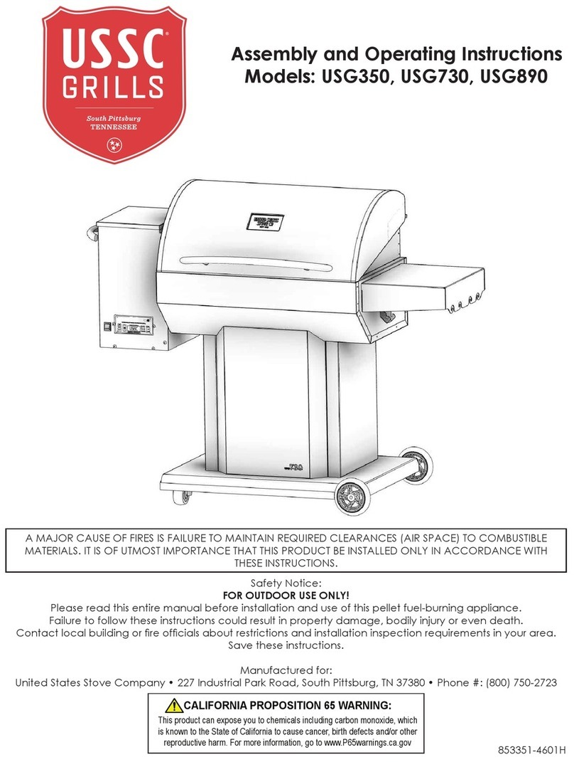 USSC Hooch USG350 User manual