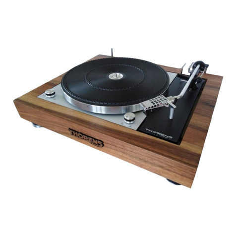 THORENS TD 150/II User manual