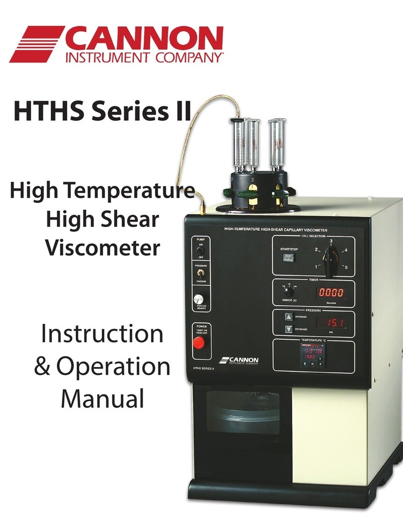 Cannon HTHS Series II Installation instructions manual