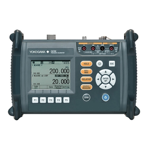 YOKOGAWA CA700 User manual
