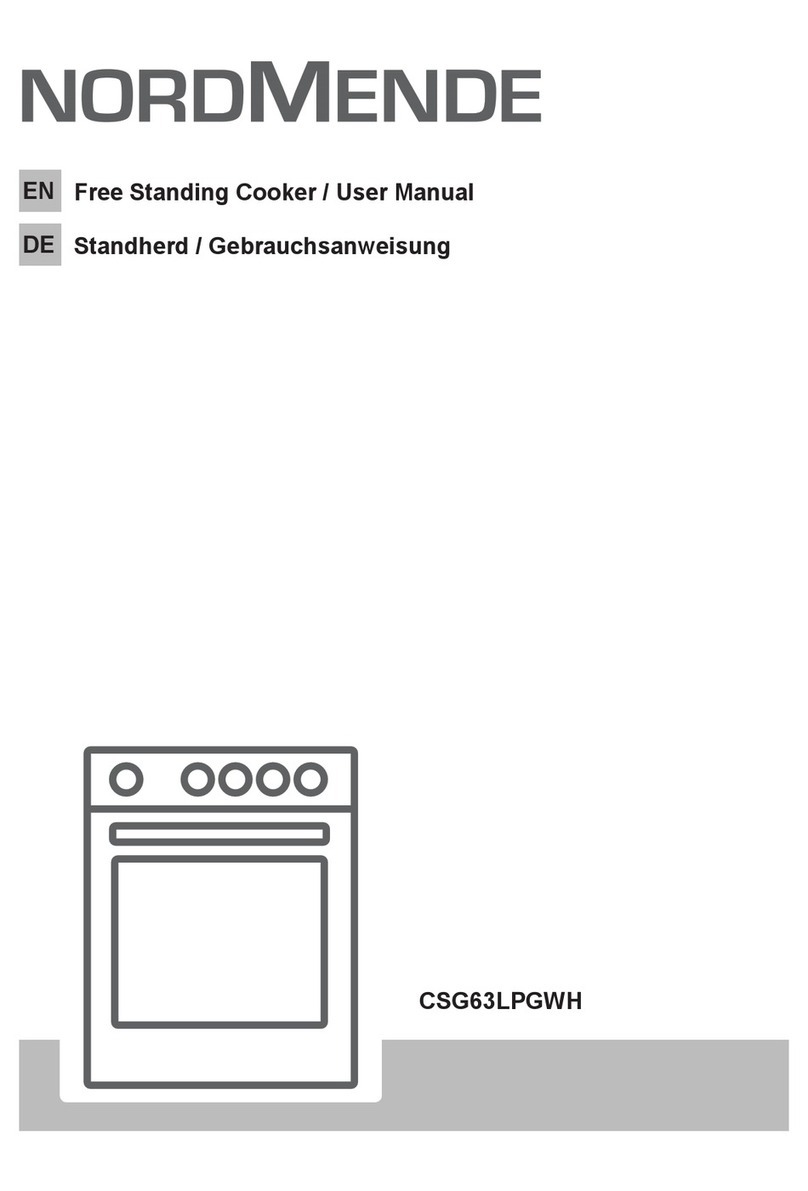 Nordmende CSG63LPGWH user manual
