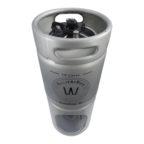 WILLIAMSWARN BrewKeg10 user manual