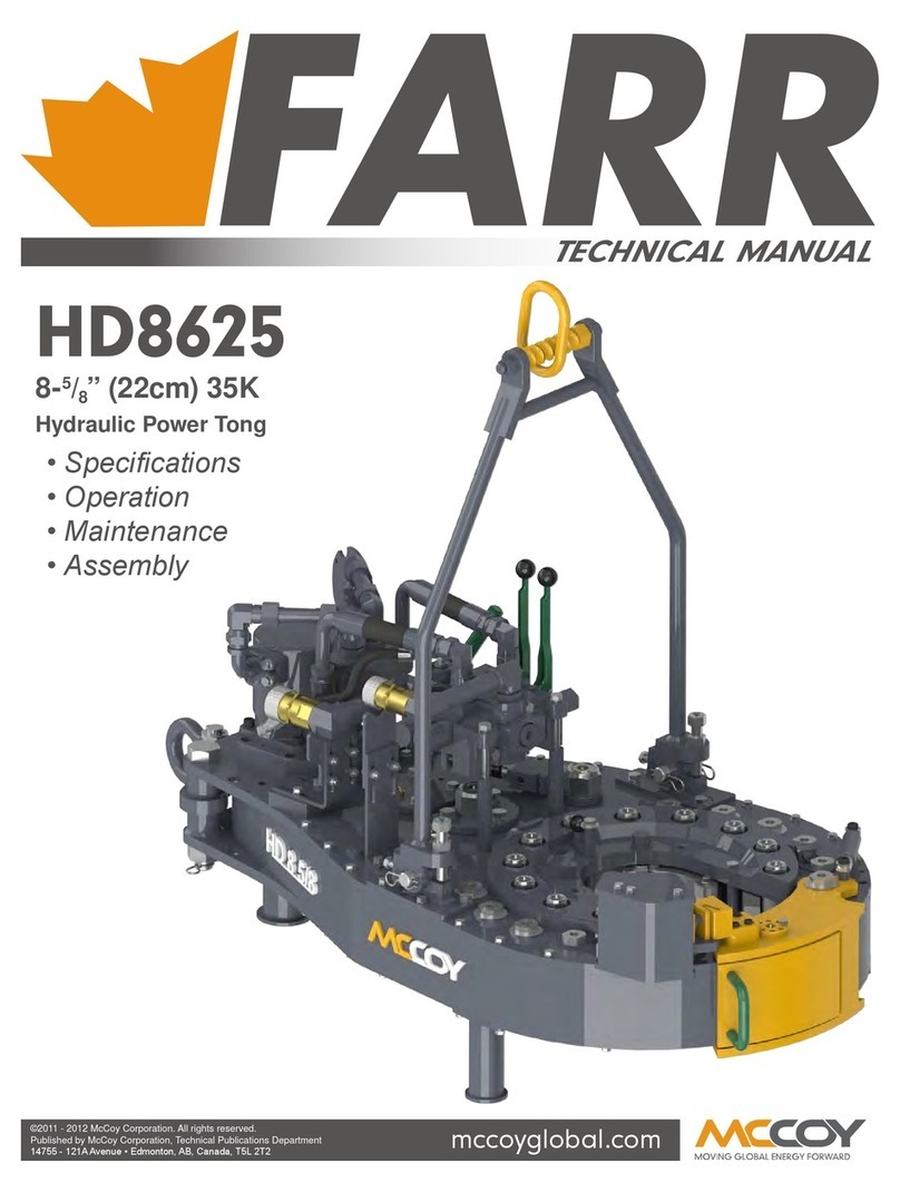 Farr HD8625 Technical manual