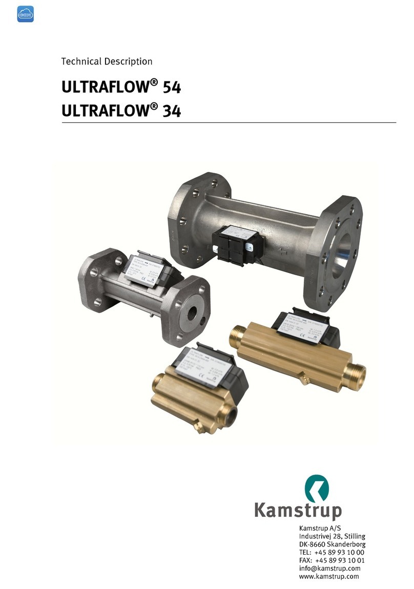 Kamstrup ULTRAFLOW 54 Technical description