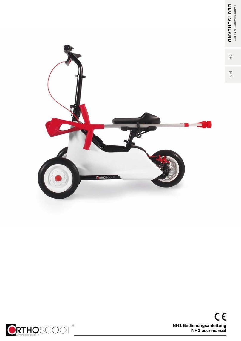 ORTHOSCOOT NH1 user manual