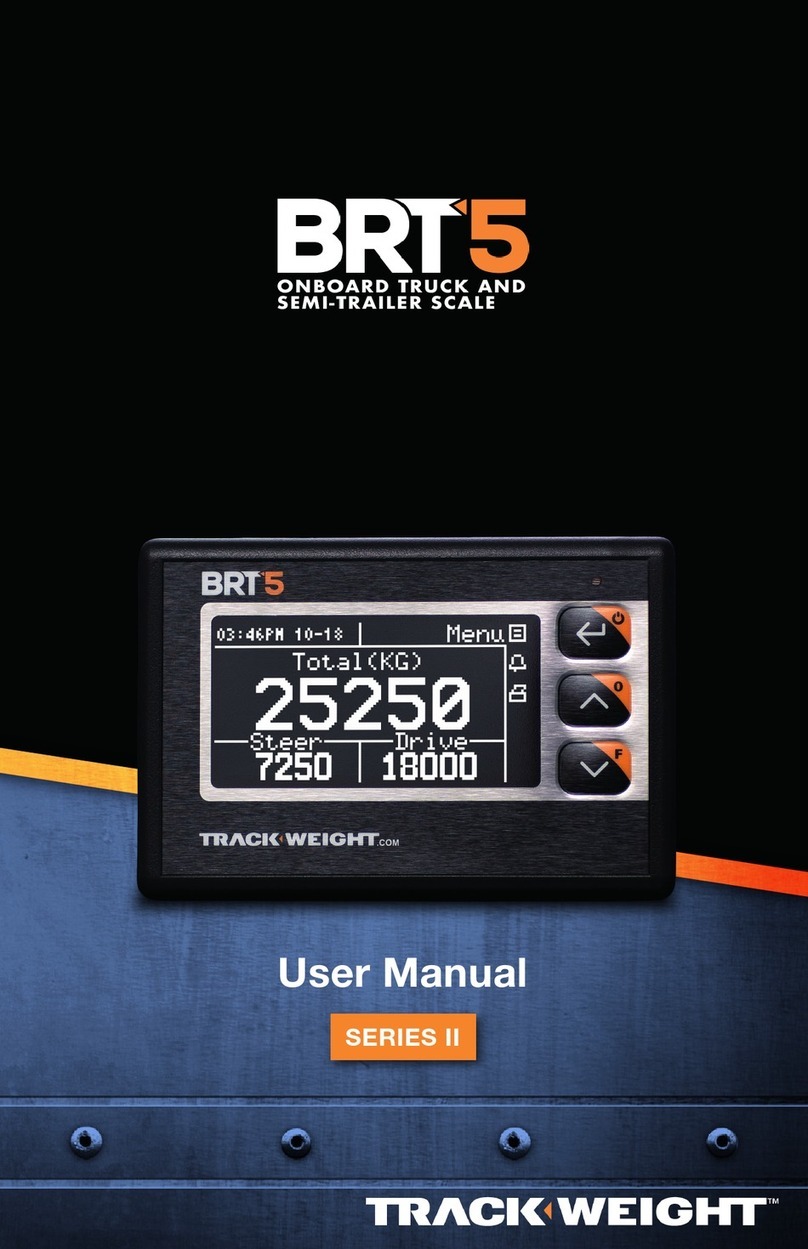 TrackWeight SERIES II user manual