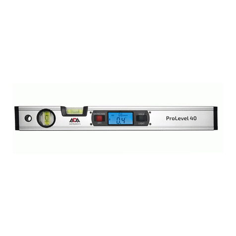 ADA INSTRUMENTS ProLevel 40 operating manual