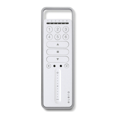 elero COM Series INFORMATION FOR USE