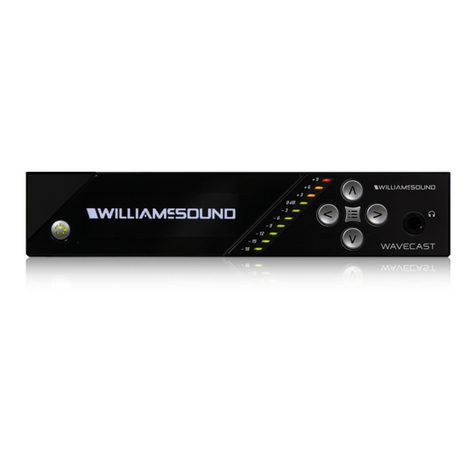 Williams Sound WaveCAST WF T5 User manual