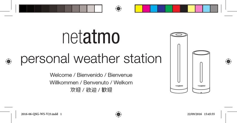 Netatmo NWS03IN user manual
