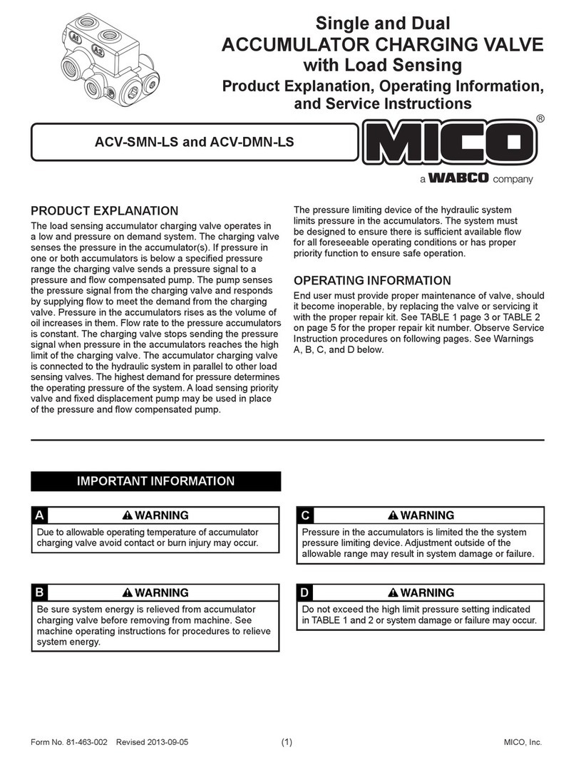 WABCO MICO ACV-DMN-LS Operating instructions