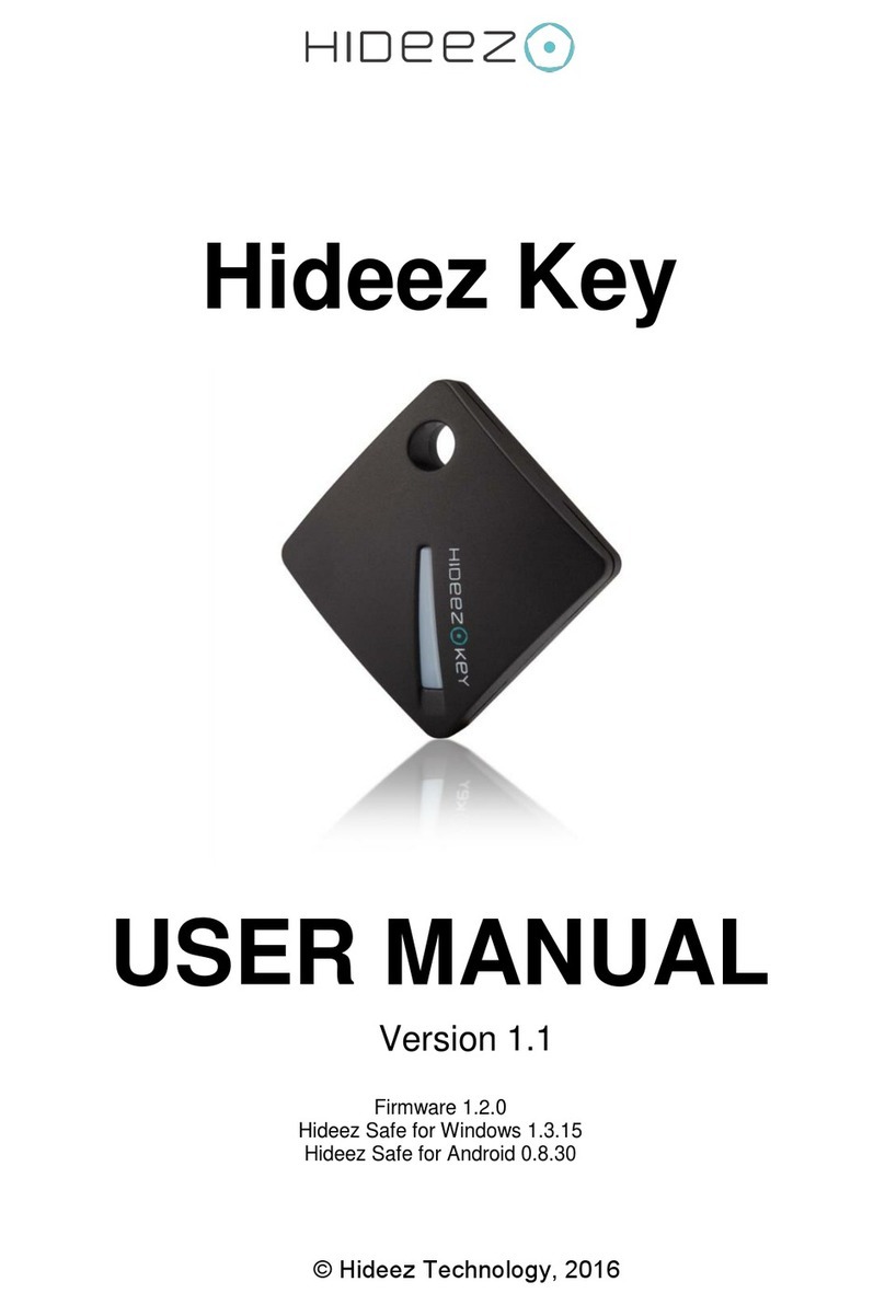 Hideez Key User manual