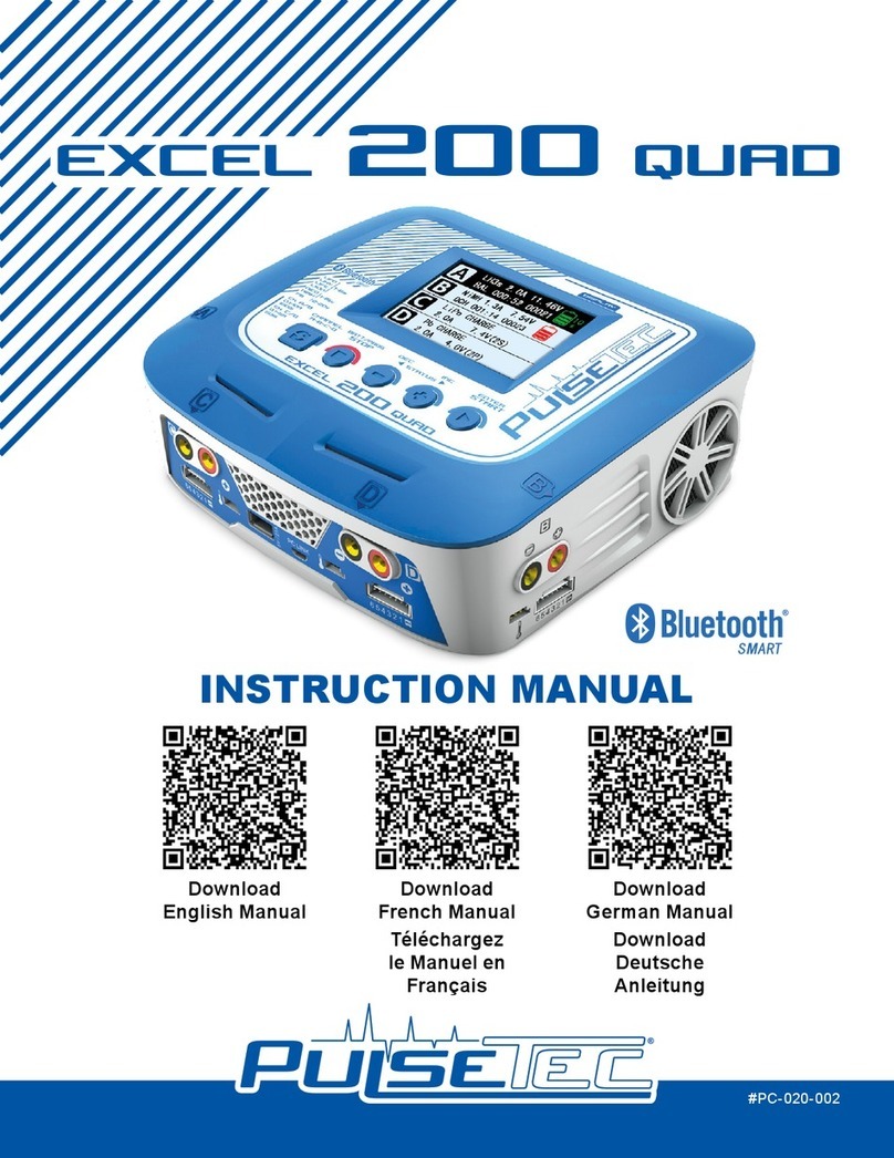 PulseTec EXCEL 200 QUAD User manual