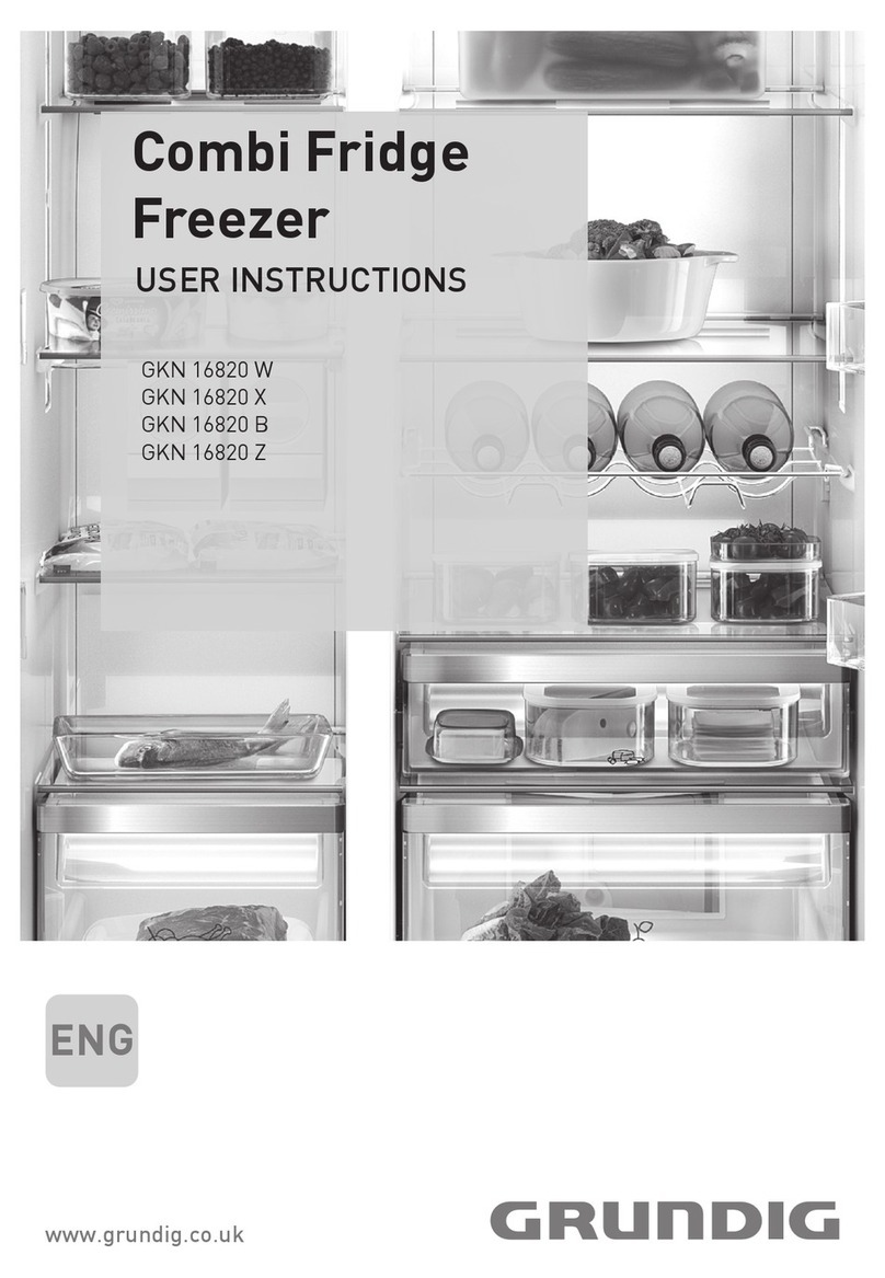 Grundig GKN 16820 W Installation instructions