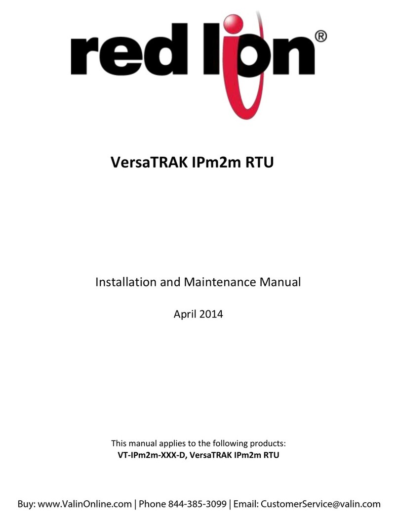 red lion VT-IPm2m-***-D Series Installation and maintenance manual red lion VT-IPm2m-***-D Series Installation and maintenance manual