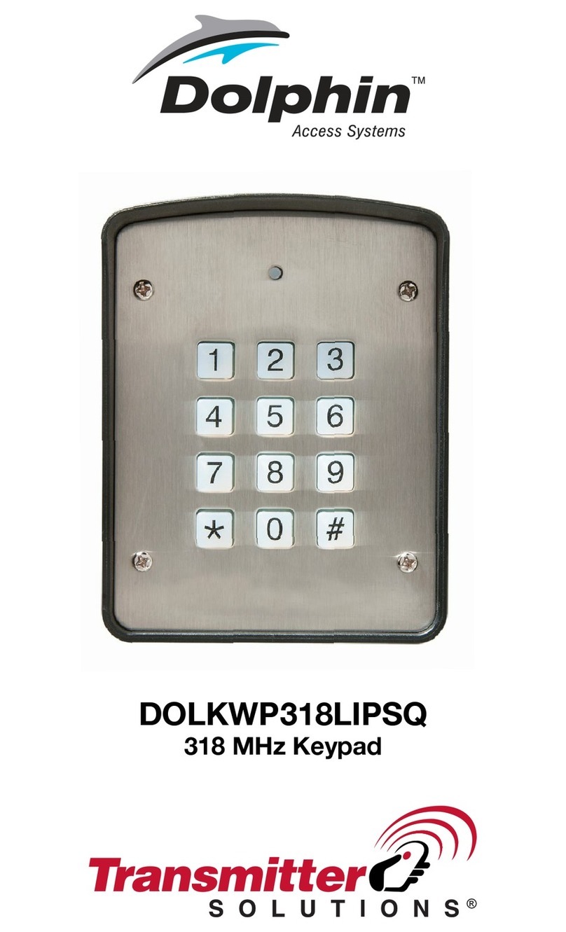 Transmitter Solutions Dolphin DOLKWP318LIPSQ Programming manual Transmitter Solutions Dolphin DOLKWP318LIPSQ Programming manual