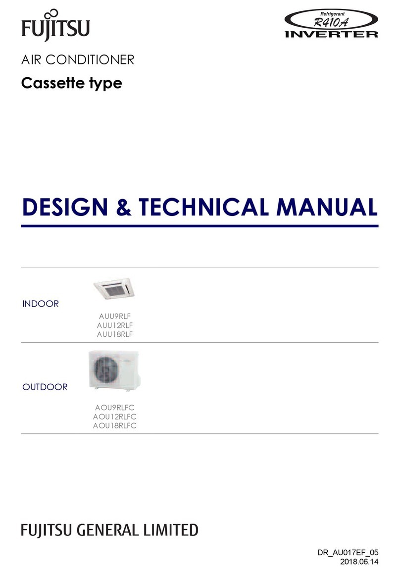 Fujitsu AUU9RLF Service manual