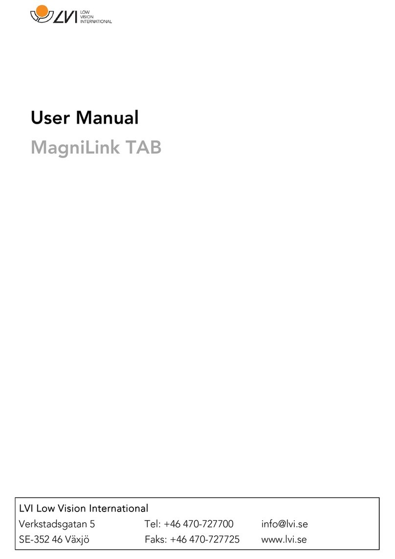 LVI MagniLink TAB user manual