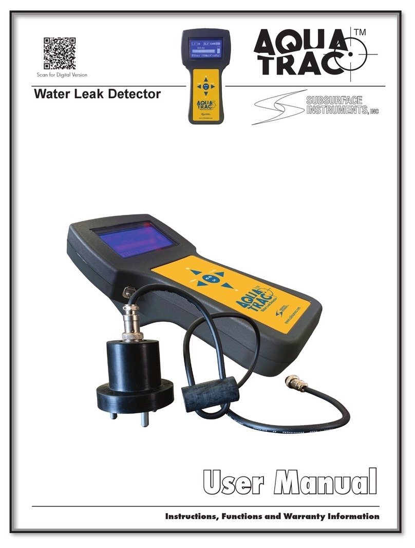 SubSurface Instruments AquaTrac user manual