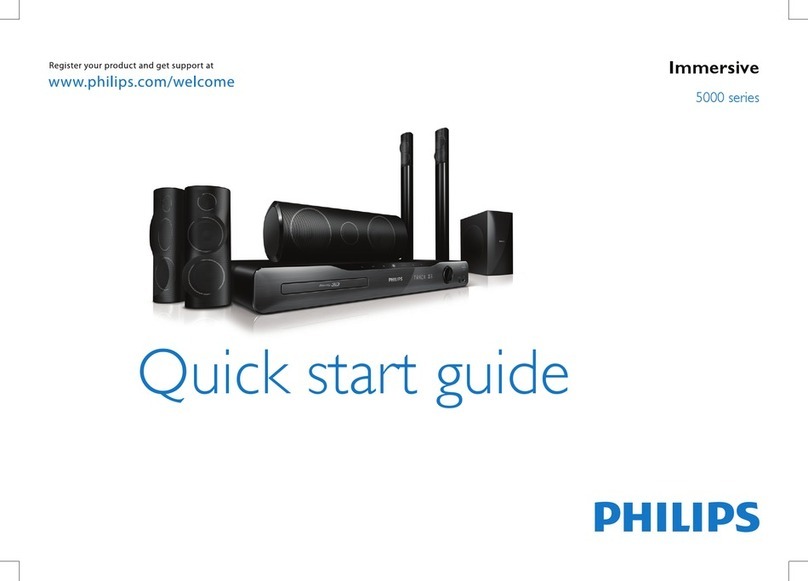 Philips 5000 series Immersive quick start guide