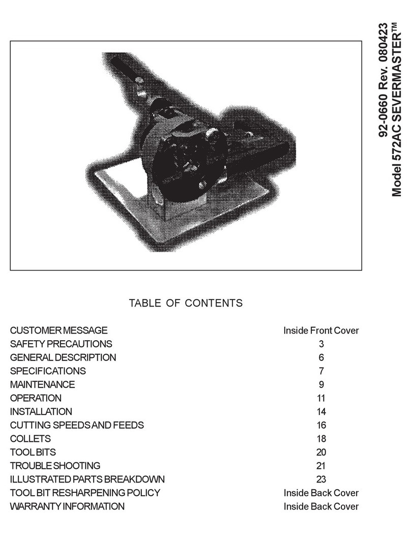TRI tool Severmaster 572AC User manual