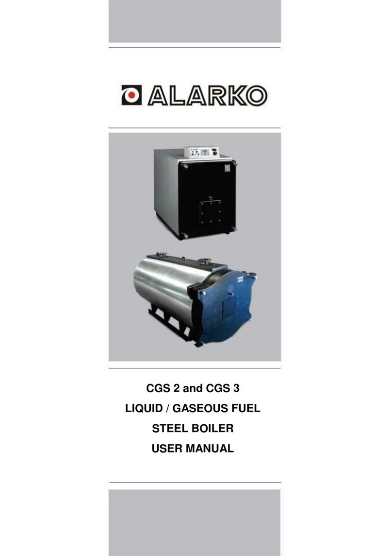 Alarko CGS3 Series user manual