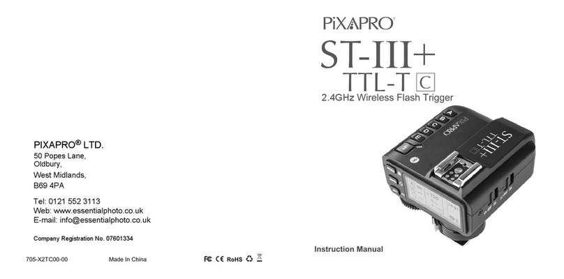 Pixapro ST-III Plus-C User manual