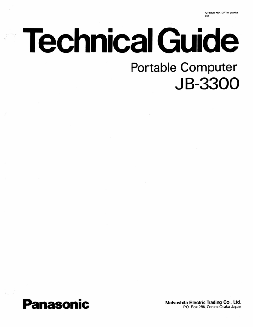 Panasonic JB-3300 Technical guide