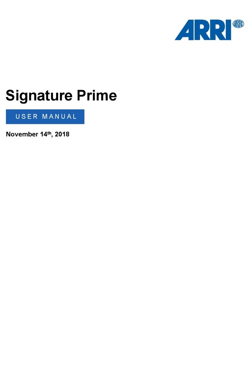 ARRI SIGNATURE PRIME 12/T1.8 user manual