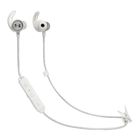 Under Armour JBL REACT WIRELESS SPORT quick start guide