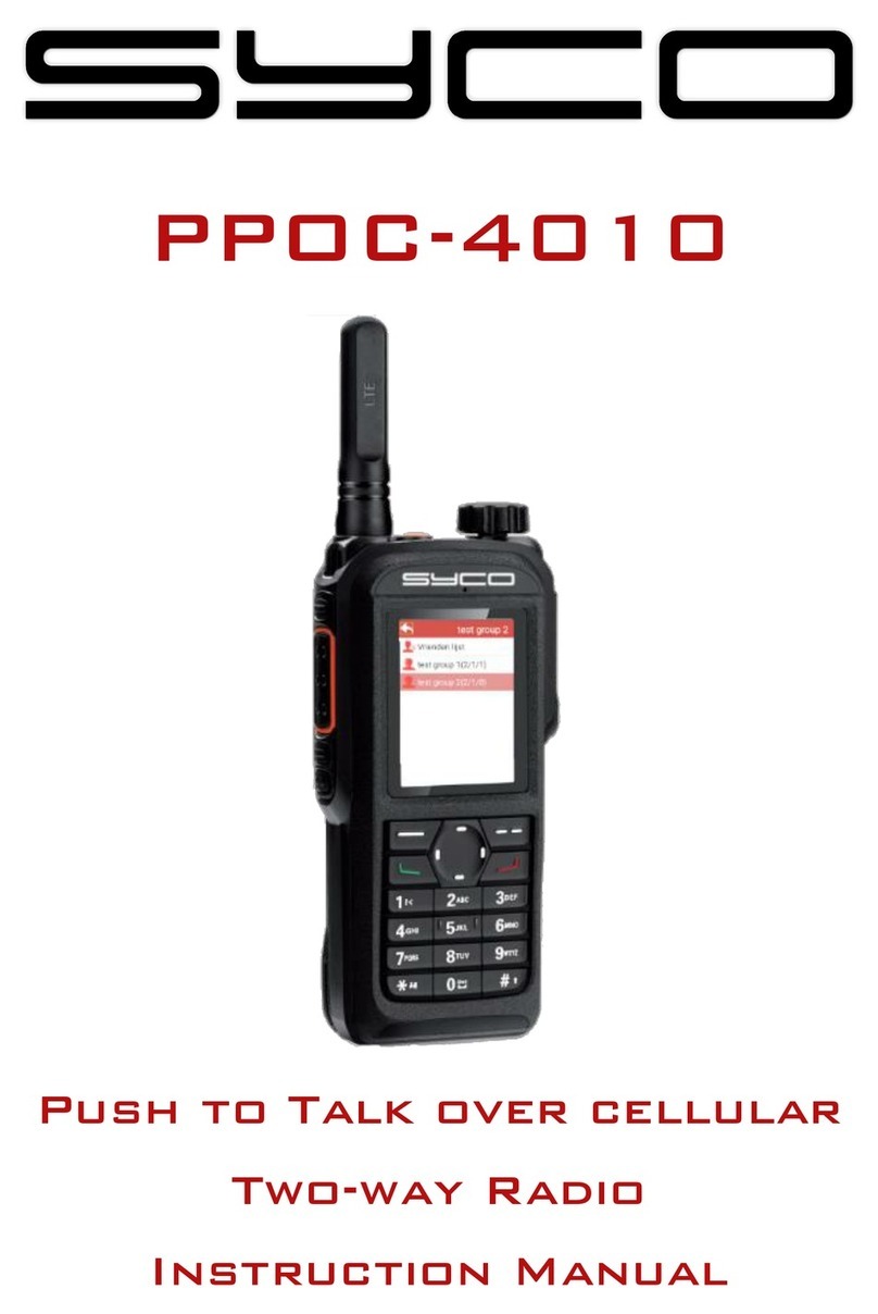Syco PPOC-4010 instruction manual