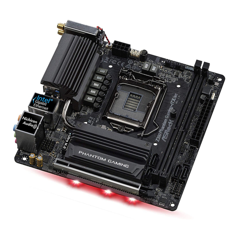 ASROCK Z390  Phantom Gaming 9 User manual