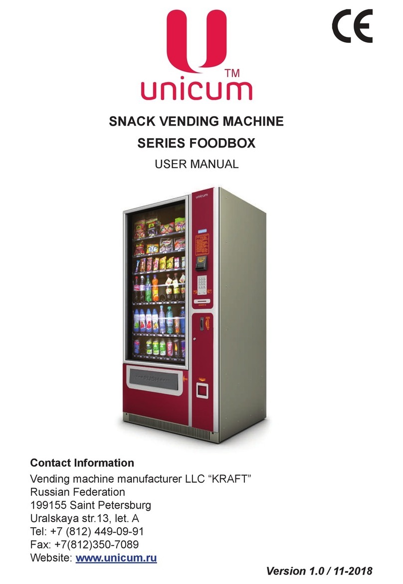 Unicum Foodbox Series User manual