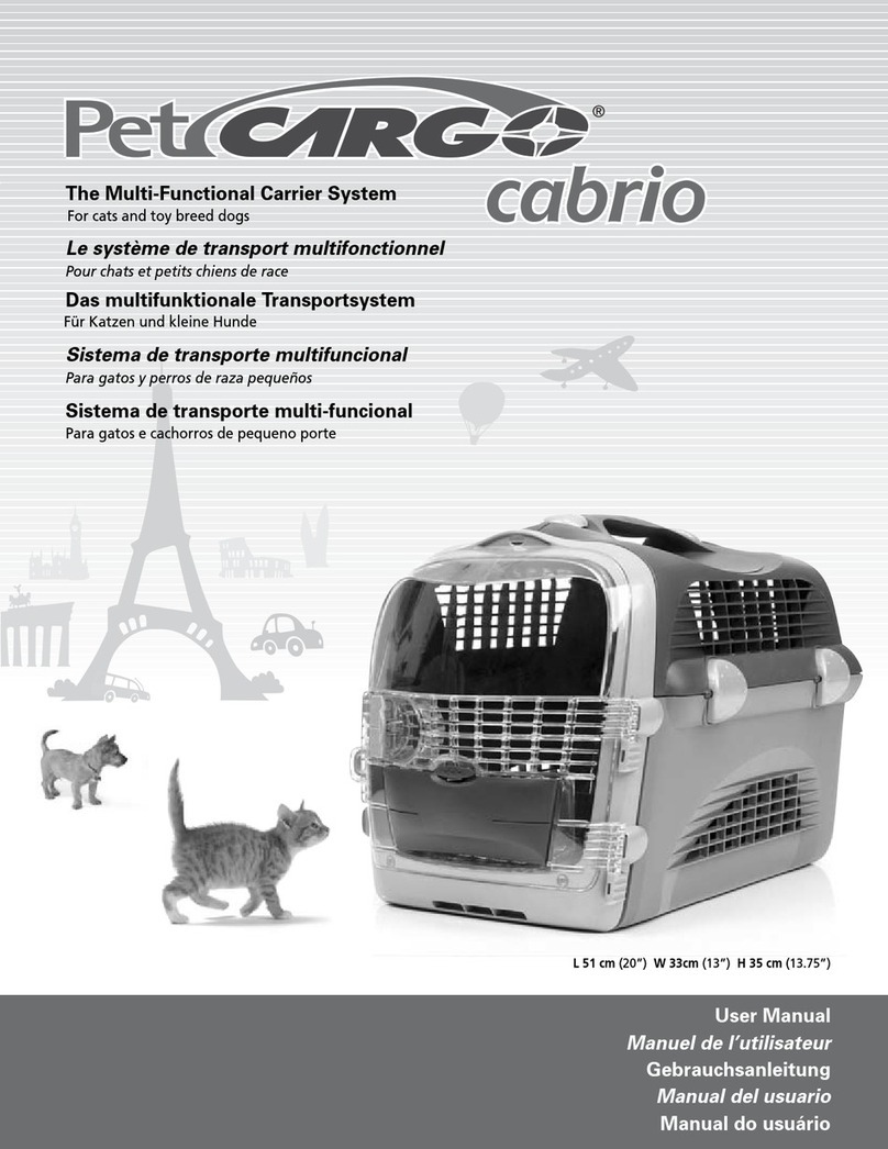 Pet Cargo Cabrio user manual