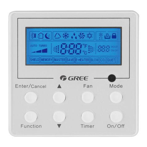 Gree XE71 owner's manual