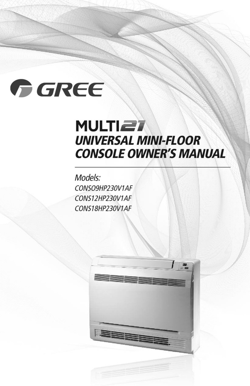 Gree Multi21 Series owner's manual