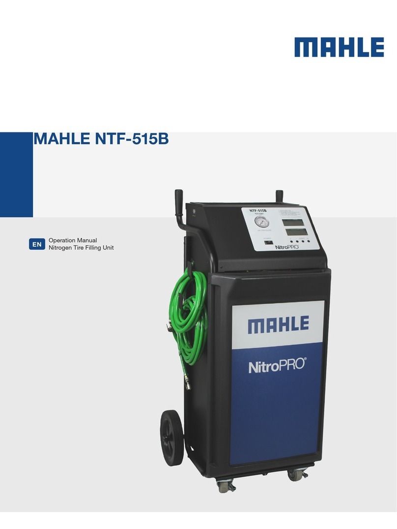 MAHLE NitroPRO NTF-515B Operation manual