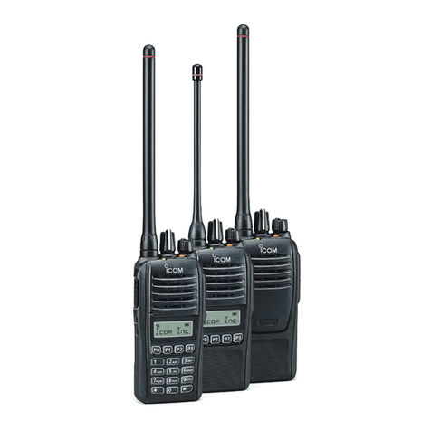 Icom IC-F1100D Series operating guide