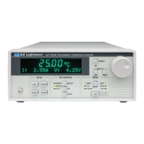 Newport ILX Lightwave LDT-5910C user manual