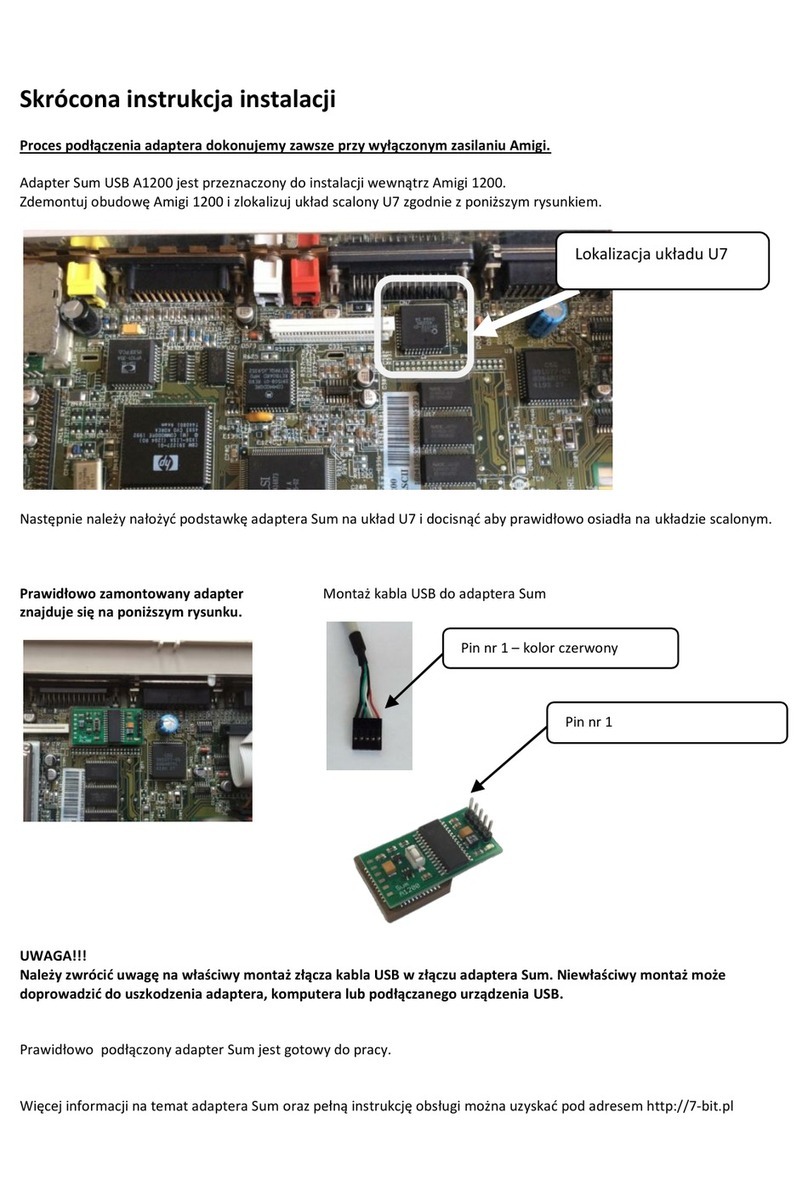 7bit Sum A1200 quick guide