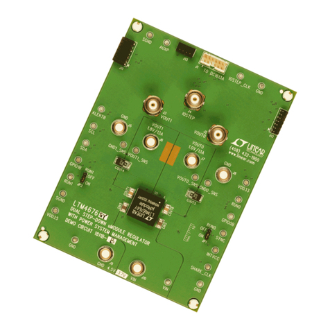 Linear Technology Analog Devices LTM4676A Demo Manual Linear Technology Analog Devices LTM4676A Demo Manual