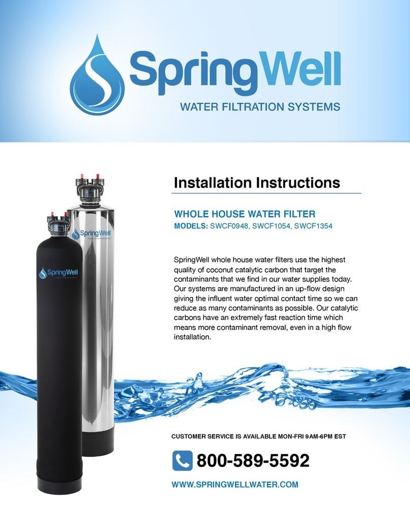 Spring Well SWCF0948 User manual