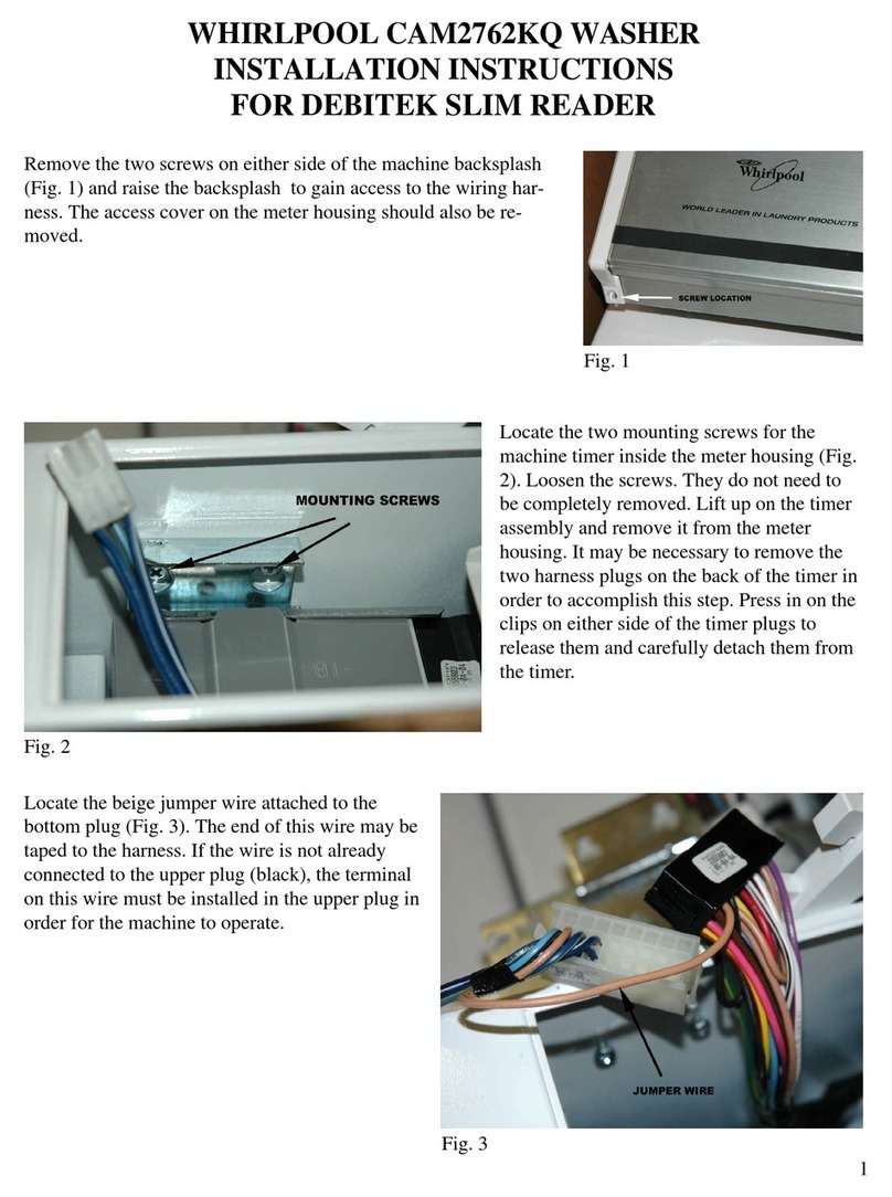 Whirlpool CAM2762KQ installation instructions