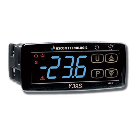 Ascon tecnologic Y33S User manual