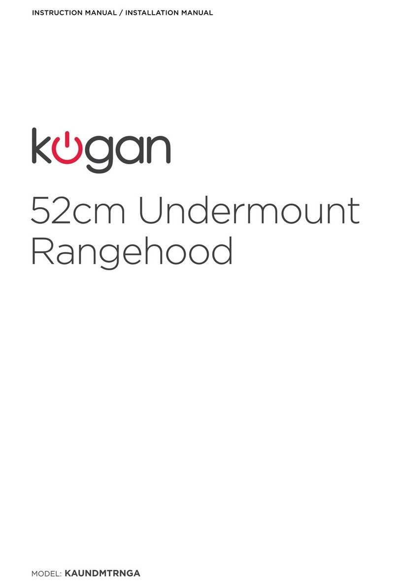 Kogan KAUNDMTRNGA Instruction manual / installation manual
