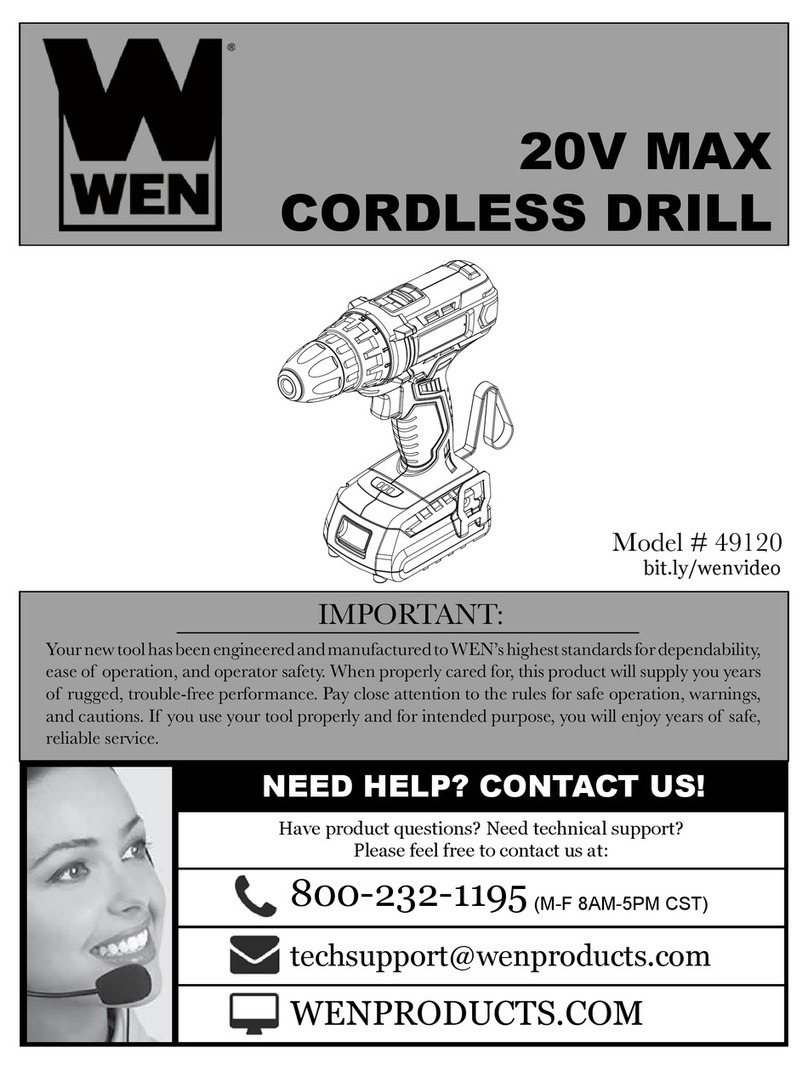 Wen 49120 manual
