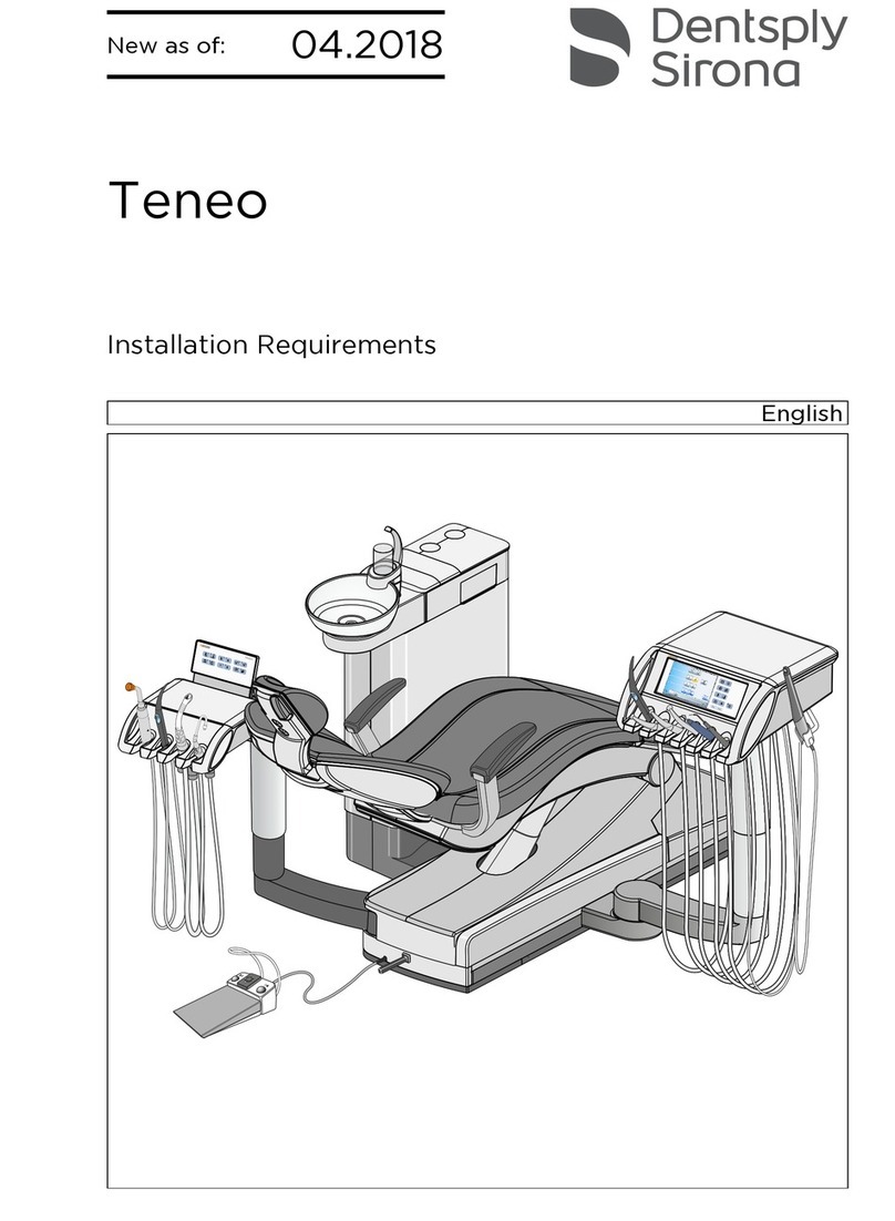 Dentsply Sirona TENEO Installation requirements