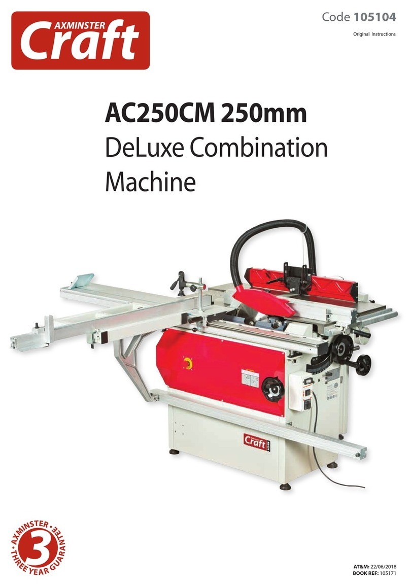Axminster Craft AC250CM manual