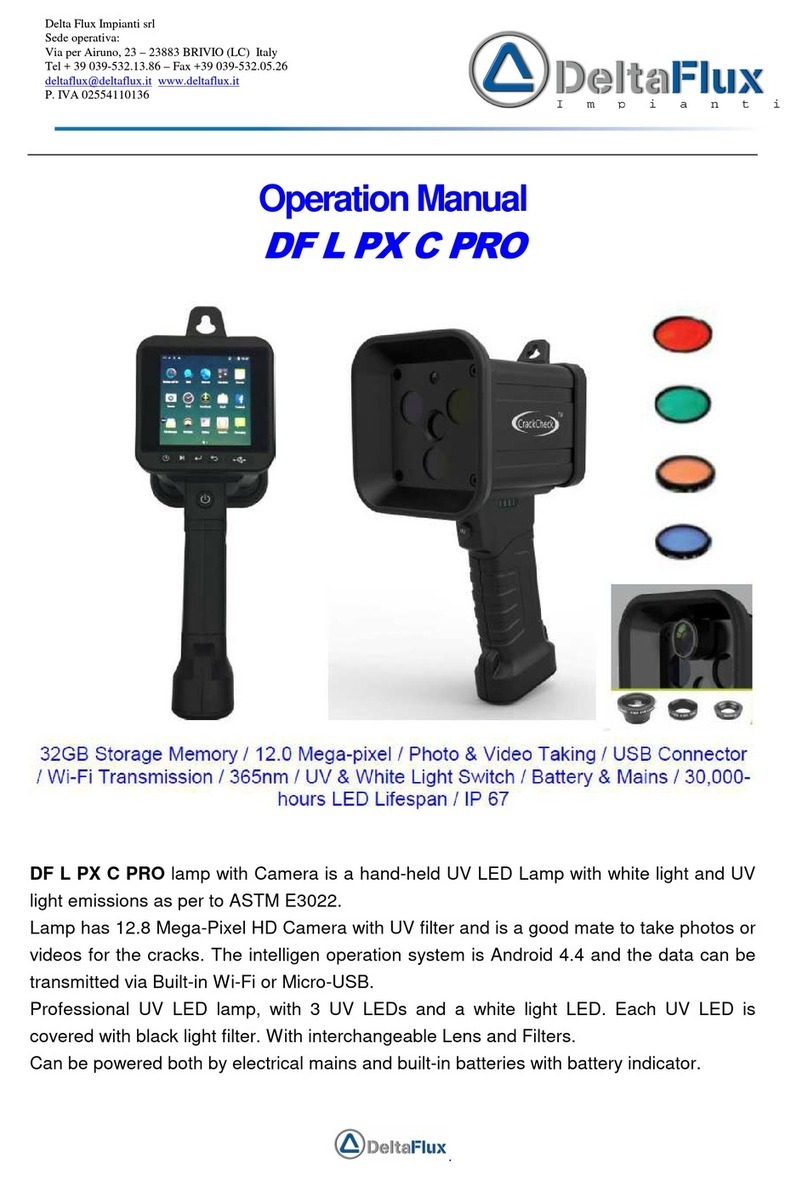 Delta Flux DF L PX C PRO Operation manual