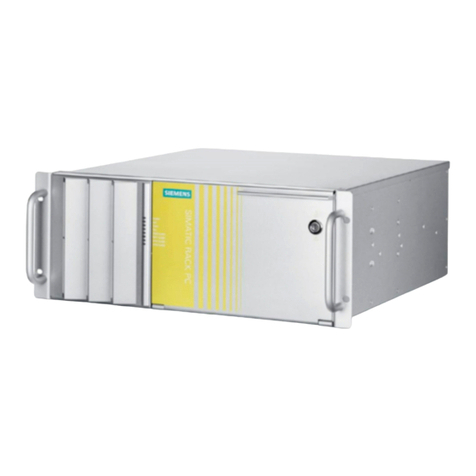 Siemens SIMATIC IPC547E operating instructions